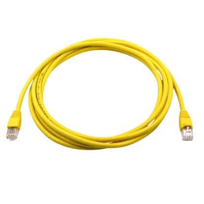Picture of Riff interneta kabelis LAN CAT6 1 m RJ45 uz RJ45 Dzeltens