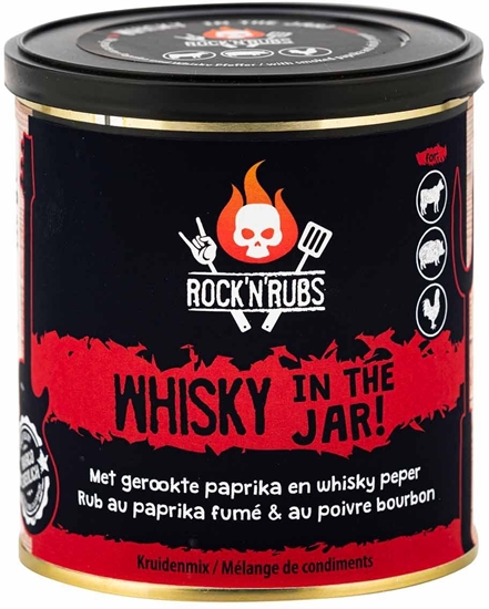 Picture of ROCK N RUBS - Whisky in the Jar 140g MHD 06/27