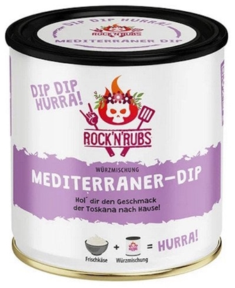 Picture of ROCK N RUBS DIP DIP HURRA -  Mediterraner-Dip 140g 01/28
