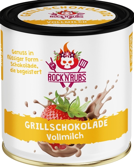 Изображение ROCK N RUBS Grillschokolade  - Vollmilch  200g MHD 05/26