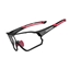 Изображение Rockbros Rockbros 10135 photochromic UV400 cycling glasses - black and red