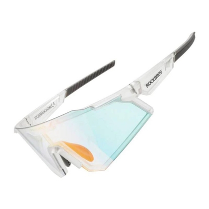 Picture of Rockbros Rockbros SP291 photochromic UV400 cycling glasses - white