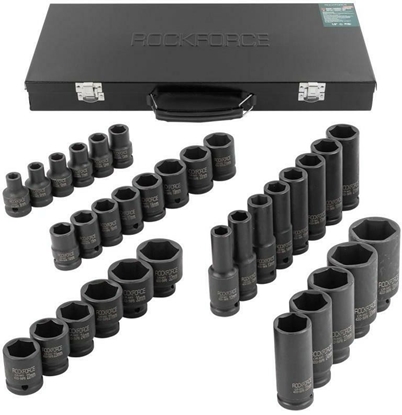 Picture of ROCKFORCE NASADKI UDAROWE kpl. 33el.1/2"  6-KT. 8-32mm