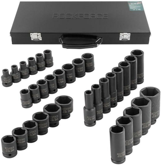 Picture of ROCKFORCE NASADKI UDAROWE kpl. 33el.1/2"  6-KT. 8-32mm