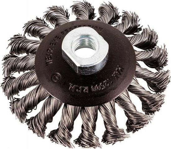 Picture of Rockforce Szczotka ktowa tarczowa twarda do szlifierek 100mm