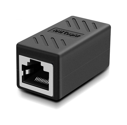 Attēls no RoGer RJ45COUPBK Cat 5e UTP Network adapter RJ45 (8P8C)