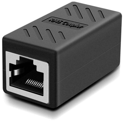 Attēls no RoGer RJ45COUPBK Cat 5e UTP Network adapter RJ45 (8P8C)