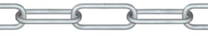 Picture of Roliba kæde langleddet 5,0 mm - Kæde, langl. stål, elg. 5,0mm x 5 mtr.