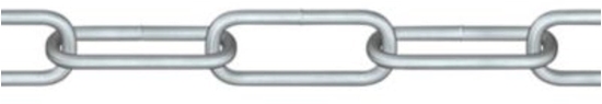 Picture of Roliba kæde langleddet 5,0 mm - Kæde, langl. stål, elg. 5,0mm x 5 mtr.