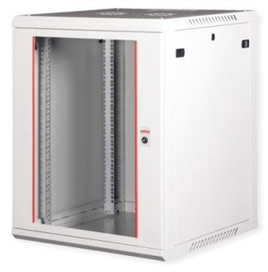 Picture of Roline 19" Wall Cabinet Basic Plus 15U, 600x600 BxT grey