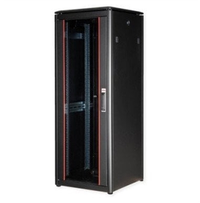 Picture of Roline 19-inch Network Cabinet Pro 32 U, 600x600 WxD Glass door black