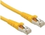 Изображение Roline S/FTP Patch Cord Cat.6A, Component Level, LSOH, yellow, 7.5 m