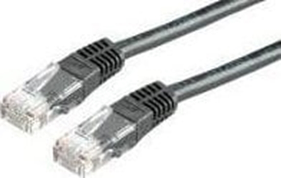 Изображение Roline ROLINE UTP- Patch Cable Kat.6, black, 5m (21.15.1565)