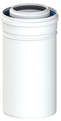 Attēls no Rura spalinowa 60/100 (PP/AL) dwucienna biaa 1 mb (DWZ)