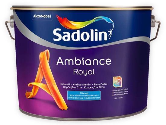 Picture of Sadolin PAINT AMBIANCE ROYAL BC 9,3L