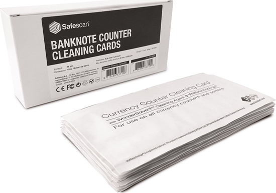 Изображение SafeScan Karty Czyszczce Do Liczarek (15 Szt.)