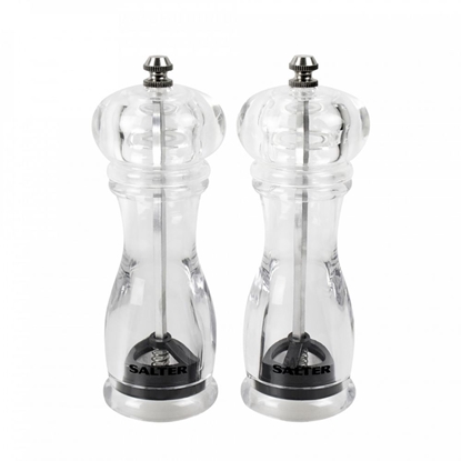 Picture of Salter 7606 CLXR Contemporary Salt & Pepper Mills