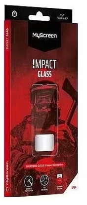 Attēls no Samsung Galaxy S25 Antyuderzeniowe szko hybrydowe MyScreen IMPACT GLASS