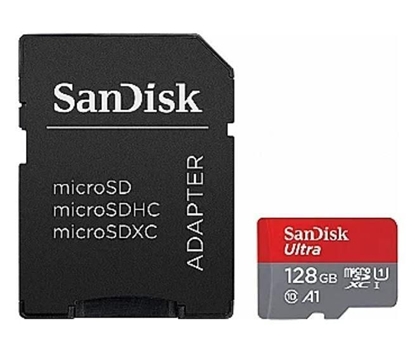 Picture of SANDISK BY WESTERN DIGITAL MEMORY MICRO SDXC 128GB UHS-I/SDSQUAB-128G-GN6IA SANDISK