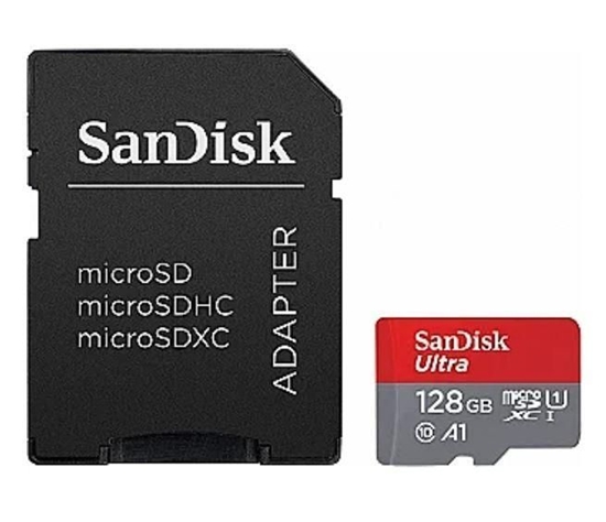 Picture of SANDISK BY WESTERN DIGITAL MEMORY MICRO SDXC 128GB UHS-I/SDSQUAB-128G-GN6IA SANDISK