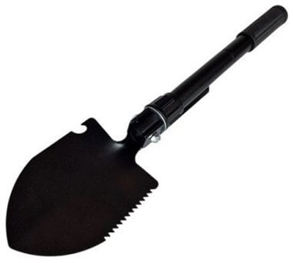 Attēls no Saperka taktyczna wielofunkcyjna AZYMUT Traper czarna +pokrowiec