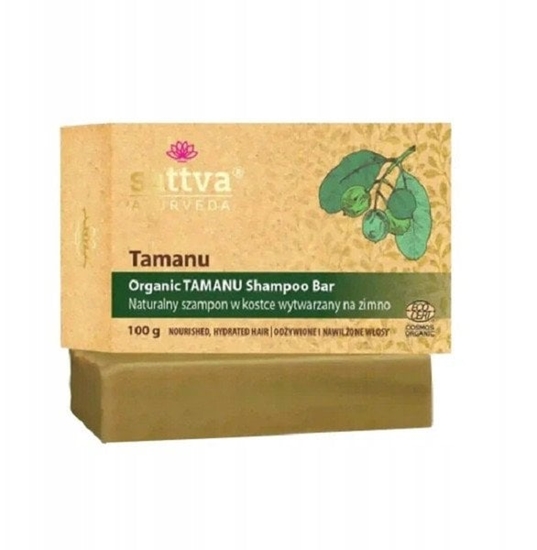 Picture of SATTVA_Organiczny szampon w kostce Tamanu 100g