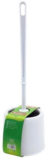 Picture of SAUBER Tualetes birste ar turetaju peleka/balta