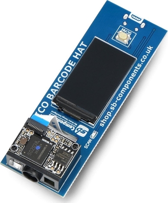 Attēls no SB Components Skaner kodów kreskowych - nakadka HAT do Raspberry Pi Pico - SB Components SKU22441}
