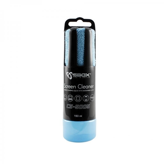 Picture of Sbox CS-5005B Screen Cleaner 150ml blue