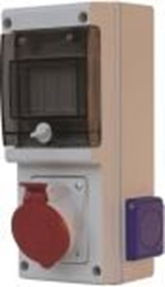 Picture of Scame Rozdzielnia wyposaona 1X16A/380V 3P+N+E 2X230V (632.1W)