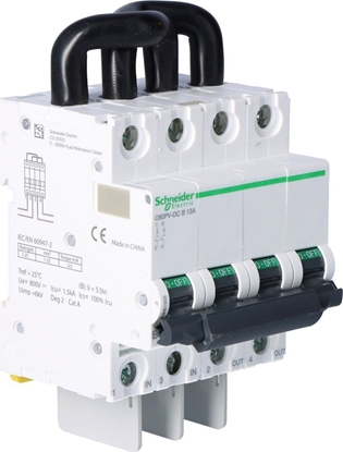 Attēls no Schneider Electric Wycznik nadprdowy PV 2P DC 13A 1,5kA A9N61658