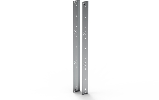 Изображение SCHROFF EuropacPRO naronik tylny do uszczelki EMC ze stali nierdzewnej do panelu bocznego, 9 HU