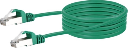 Изображение Schwaiger Schwaiger CAT6 Netzwerkkabel , S/FTP, 1,0m, grün