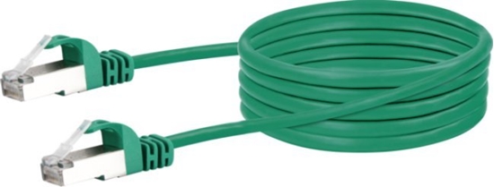 Изображение Schwaiger Schwaiger CAT6 Netzwerkkabel , S/FTP, 1,0m, grün