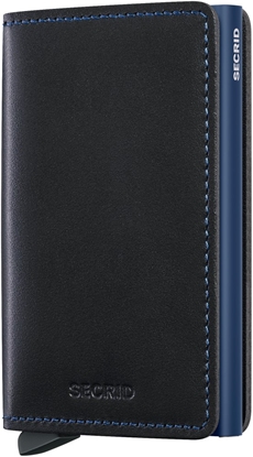 Attēls no Secrid Slimwallet Original Black-Navy wallet