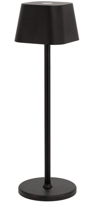 Picture of Securit® LED bordlampe GEORGINA, inkl. lynkoblings-ladekabel, sort