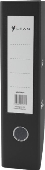 Picture of Segregator Na Dokumenty A4/75mm Okucie Mechanizm Dwigniowy Czarny