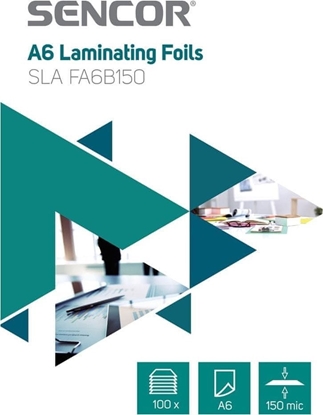 Изображение Sencor SLA FA6B150 Foil A6 150mic 100ks SENCOR