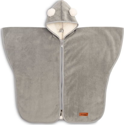 Изображение Sensillo PONCZO SAMOCHODOWE SZARY PLUSZ