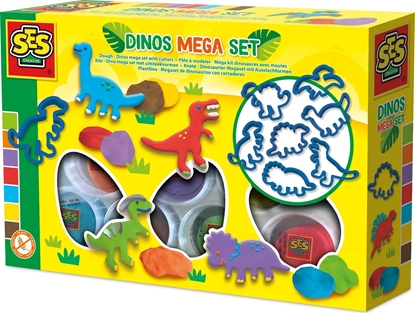 Picture of SES Ciasto megazest.Dinos7x90g+foremki 00503 05030