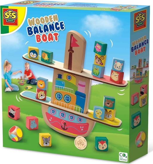Picture of SES SES Drewniana ód balansujca 02309 23096