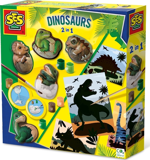 Picture of SES SES Odlewy gipsowe Dinozaury 2w1 01408 14087