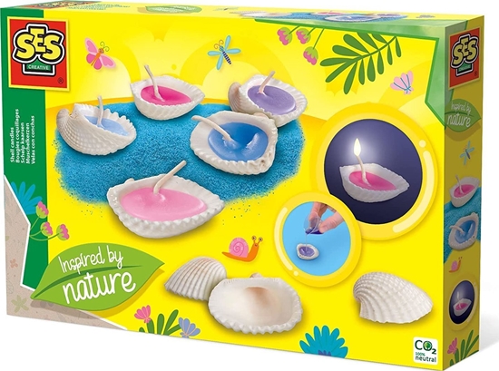 Picture of SES SES Shell candles - Inspired by nature