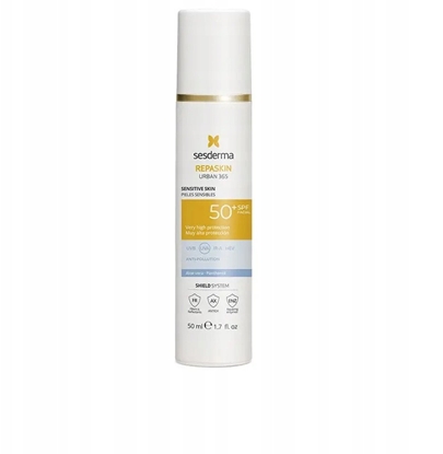 Picture of Sesderma Repaskin Urban 365 Photoprotector Sensitive Skin Spf 50+ veido kremas nuo sauls jautriai odai 50ml