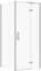 Picture of SET B849 KABINA LARGA ZAWIAS PRAWA CHROM 80X80X195SZK TRANS WIR