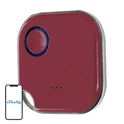 Picture of Shelly Action and Scenes Activation Button Shelly Blu Button 1 Bluetooth (red)