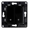 Изображение Shelly Shelly wall switch 2 button (black)
