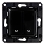 Attēls no Shelly Shelly wall switch 2 button (black)