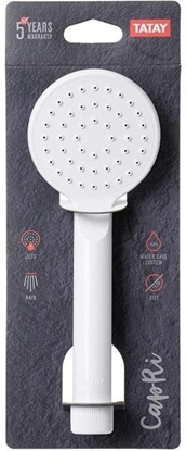 Picture of Shower handset Capri O7 5cm 1 mode matte white 8411801226285