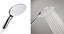Attēls no Shower handset Marina O10cm 1 mode chrome 8411801216378